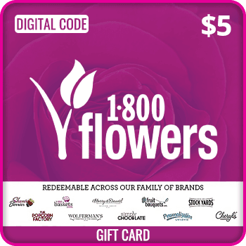 1-800-Flowers Gift Card $5