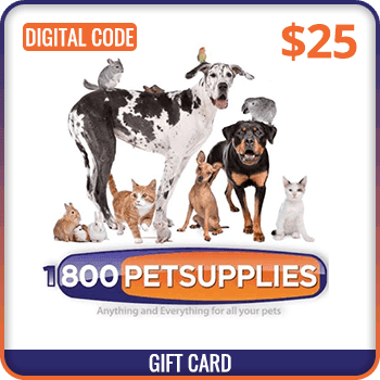 1800 PetSupplies Gift Card $25