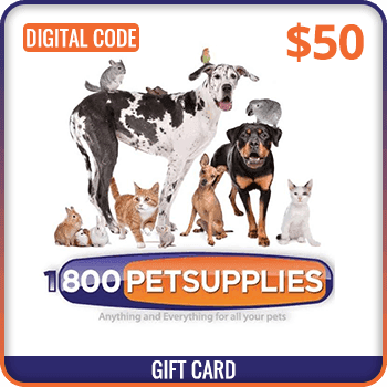 1800 PetSupplies Gift Card $50