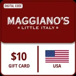 Maggianos eGift Voucher Gift Card USA $ 10