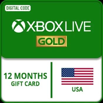 Xbox Live Gold USA 12Months