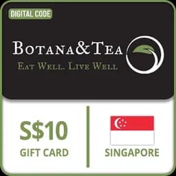 Botana & Tea Gift Card SINGAPORE SGD 10