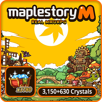 MapleStory M 3,150 Crystals + 630 Bonus
