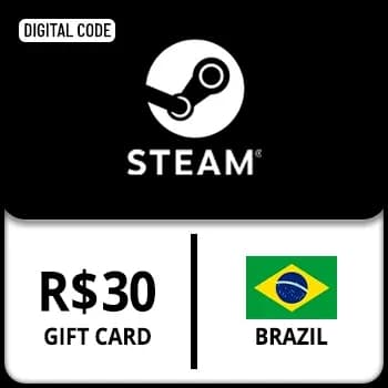 Steam Gift Card Brazil R$30