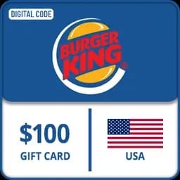 Burger King Gift Card USA USD 100