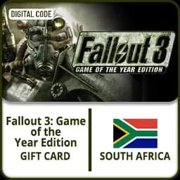 (South Africa) Fallout 3 Game of the Year Edition Gift Card