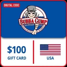 Bubba Gump Shrimp eGift Voucher Gift Card USA USD 100