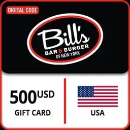 Bill's Bar & Burger Gift Card USA $ 500