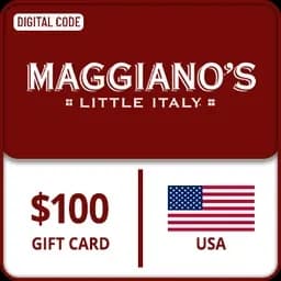 Maggianos eGift Voucher Gift Card USA $ 100