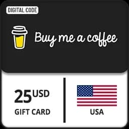 Rewarble Buy Me A Coffee Gift Card USA $25