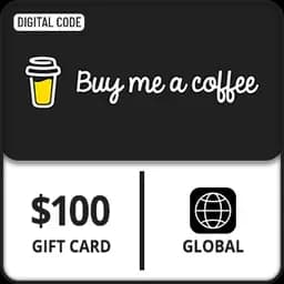 Rewarble Buy Me A Coffee Gift Card Global $100