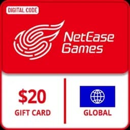 NetEase Gift Card GLOBAL $ 20