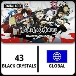 Black Clover Mobile (PINs) GLOBAL Black Crystal 43