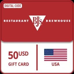  BJ's Restaurants Gift Card USA 50 USD