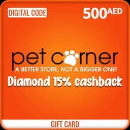 Pet Corner Diamond 15% Cashback 500 AED