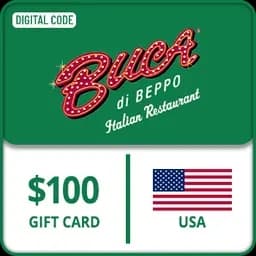 Buca di Beppo Gift Card USA USD 100