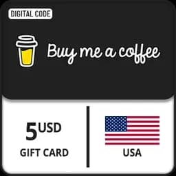 Rewarble Buy Me A Coffee Gift Card USA $5
