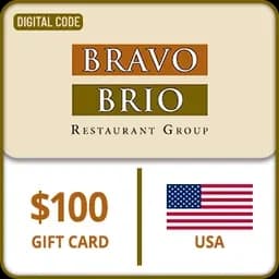 Brio Bravo Restaurants Gift Card USA USD 100