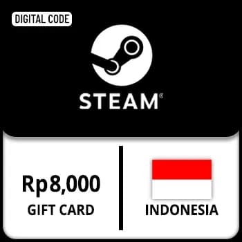 Steam Gift Card Indonesia Rp8000