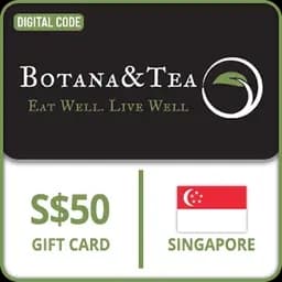 Botana & Tea Gift Card SINGAPORE SGD 50