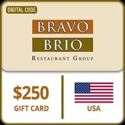 Brio Bravo Restaurants Gift Card USA USD 250