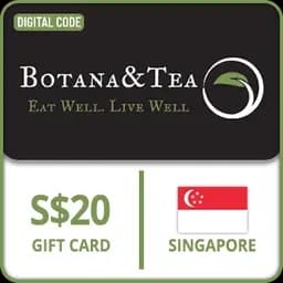 Botana & Tea Gift Card SINGAPORE SGD 20
