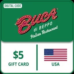 Buca di Beppo Gift Card USA USD 5