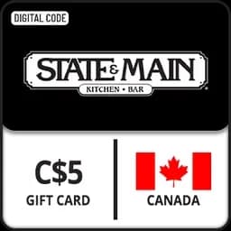State & Main Gift Card CANADA 5 CAD