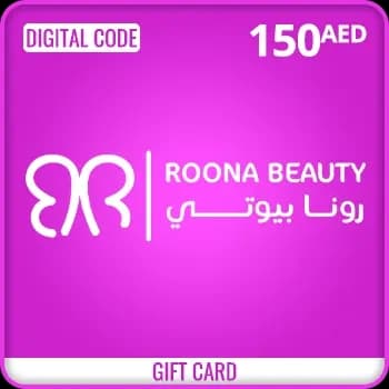 Roona Beauty UAE Gift Card 150 AED