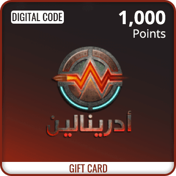 Adrenaline 2000 Points Gift Card