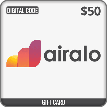 Airalo eSIM Voucher Gift Card $50
