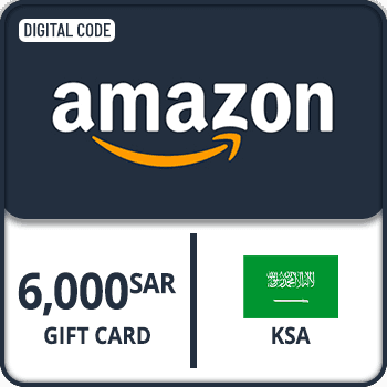 Amazon Gift Card KSA 6000 SAR