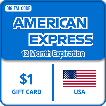 American Express Gift Card USA 12 Month 1 USD