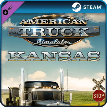 American Truck Simulator Kansas PC DLC STEAM Game Key Global