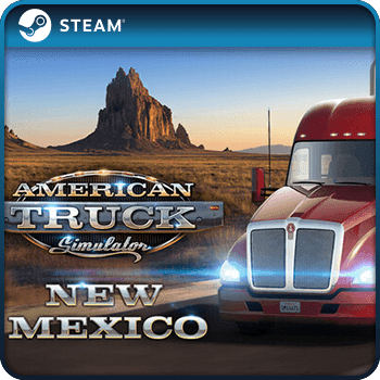 American Truck Simulator PC New Mexico DLC STEAM Game Key Global
