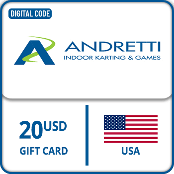 Andretti Indoor Karting & Games Gift Card USA $20