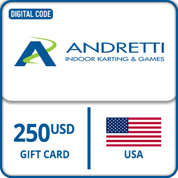 Andretti Indoor Karting & Games Gift Card USA $250