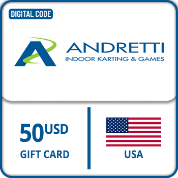 Andretti Indoor Karting & Games Gift Card USA $50