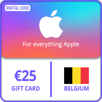 App Store & iTunes Gift Card Belgium €25