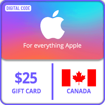 App Store & iTunes Gift Card Canada $25