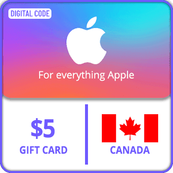 App Store & iTunes Gift Card Canada $5
