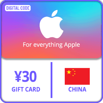 App Store & iTunes Gift Card China ¥30