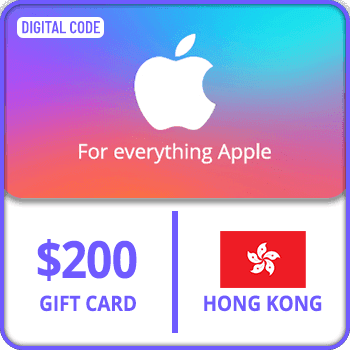 App Store & iTunes Gift Card Hong Kong $200