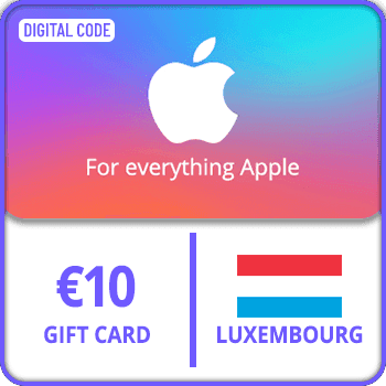 App Store & iTunes Gift Card Luxembourg €10