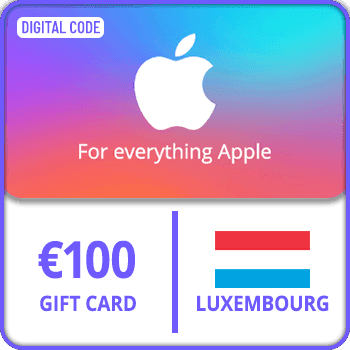 App Store & iTunes Gift Card Luxembourg €100