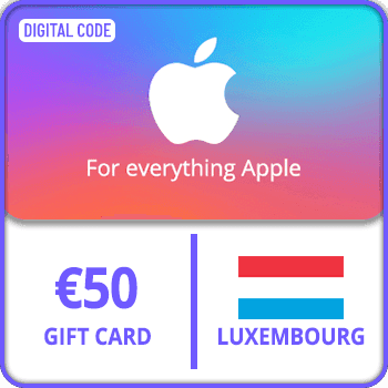 App Store & iTunes Gift Card Luxembourg €50