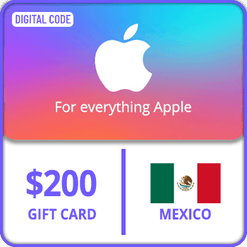 App Store & iTunes Gift Card Mexico $200