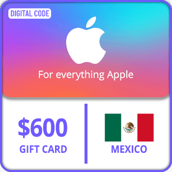 App Store & iTunes Gift Card Mexico $600