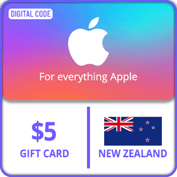 App Store & iTunes Gift Card New Zealand $5