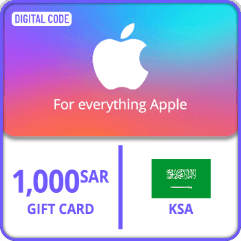 App Store & iTunes Gift Card KSA 1000 SAR